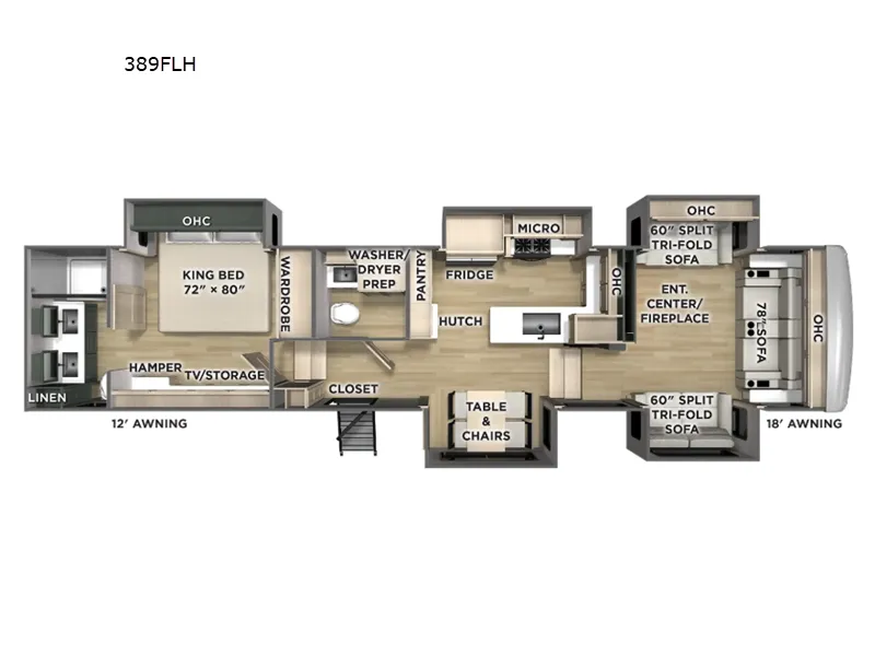 2026 Forest River Columbus 389FLH - Photo 3