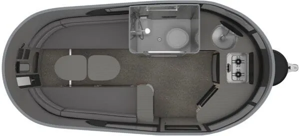 Airstream Basecamp X BASE floor plan