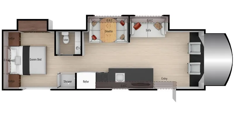 Nexus Triumph 31T floor plan