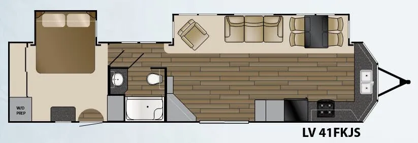 Breckenridge Lakeview 41 FKJS floor plan