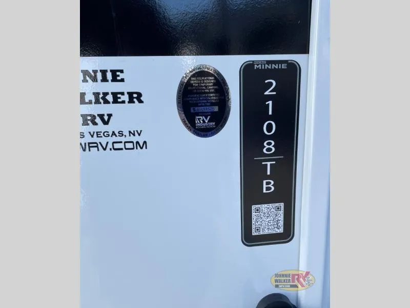 2026 Winnebago Micro Minnie 2108TB - Photo 3