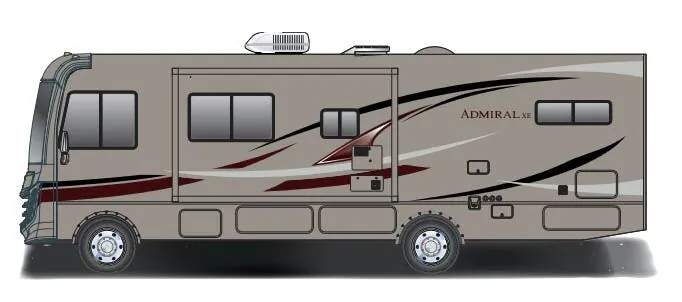 Holiday Rambler Admiral XE 30P exterior