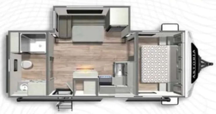 Dutchmen Astoria 2203RB floor plan