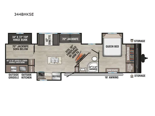 2027 K-Z Sportsmen 344BHK - Photo 3