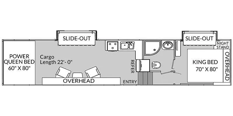 Genesis Supreme Vortex 3718VXL floor plan