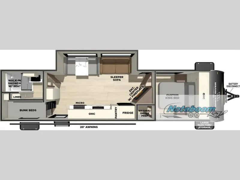 2026 Forest River Vibe 2600BH - Photo 3