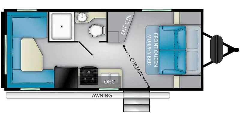 Heartland Wilderness WD 2002 RD floor plan