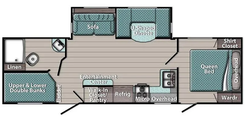 Gulf Stream Innsbruck 276BHS floor plan