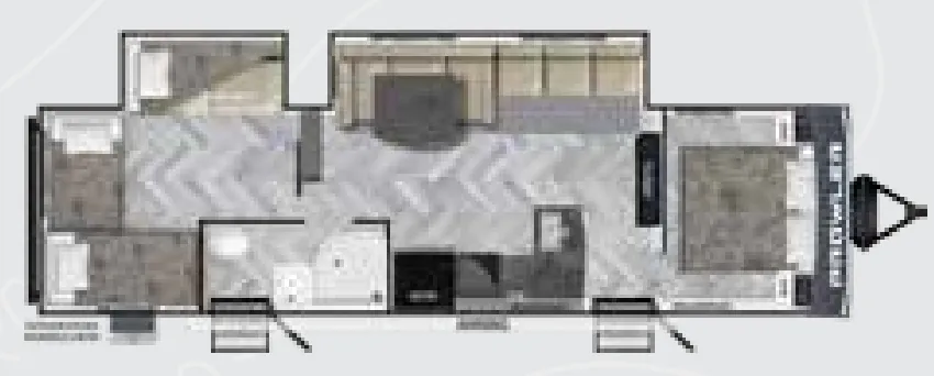 Heartland Prowler 320SBH floor plan