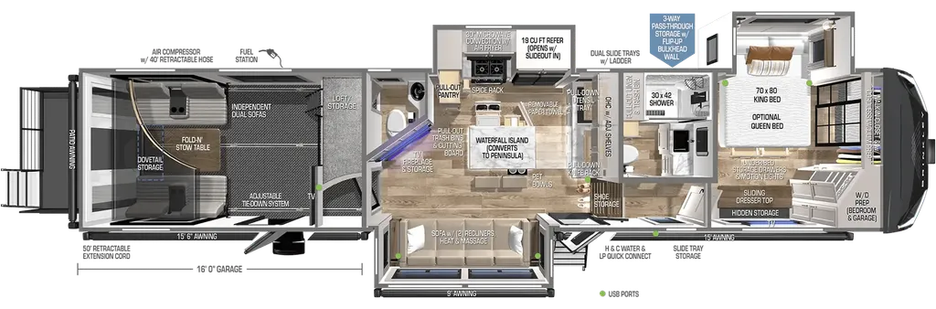 2024 Brinkley Model G 4000 floor plan