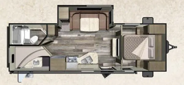 Starcraft Mossy Oak 24BHS floor plan
