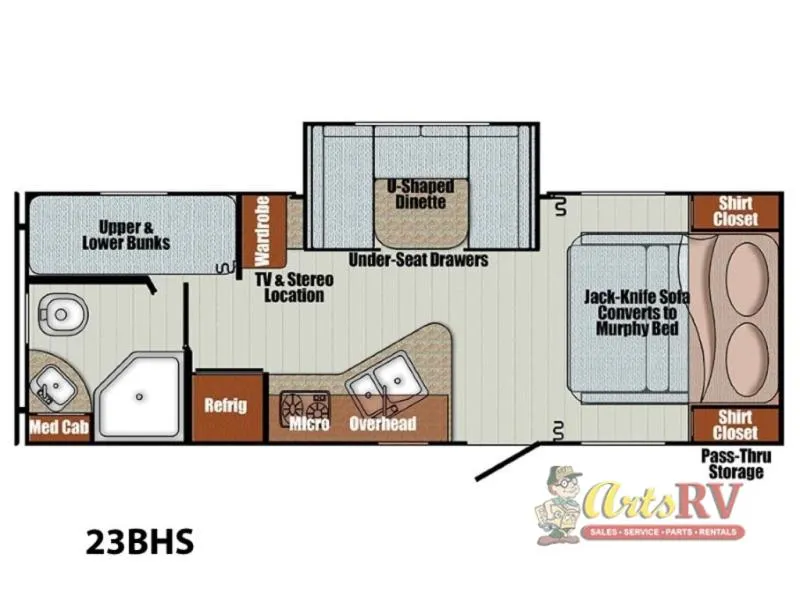 2019 Gulf Stream Vintage Cruiser 23BHS - Photo 3