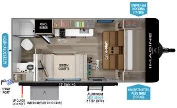 Grand Design Imagine AIM 15RBA floor plan