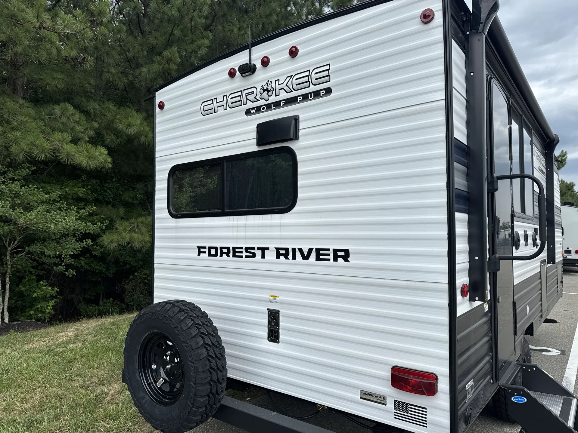 2027 Forest River Cherokee Wolf Pup 17SC — backside