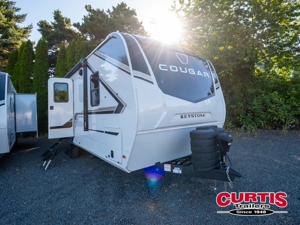 2027 Keystone Cougar Western Elevation 26LBWE dealer photo 2 from Curtis Trailers Inc Beaverton