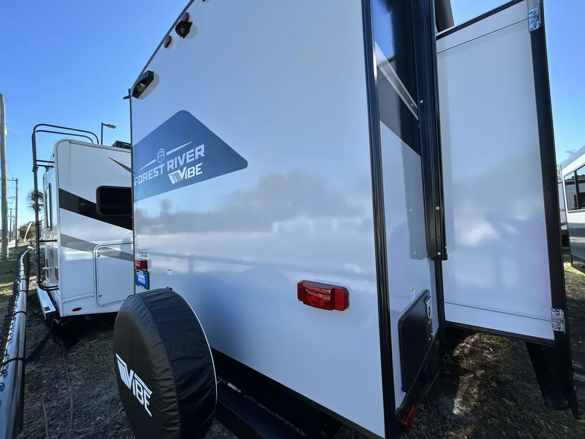 2026 Forest River Vibe 3400XL — backside