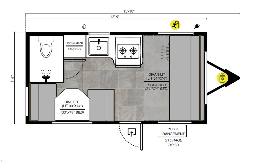 ProLite Lounge Eco BASE floor plan