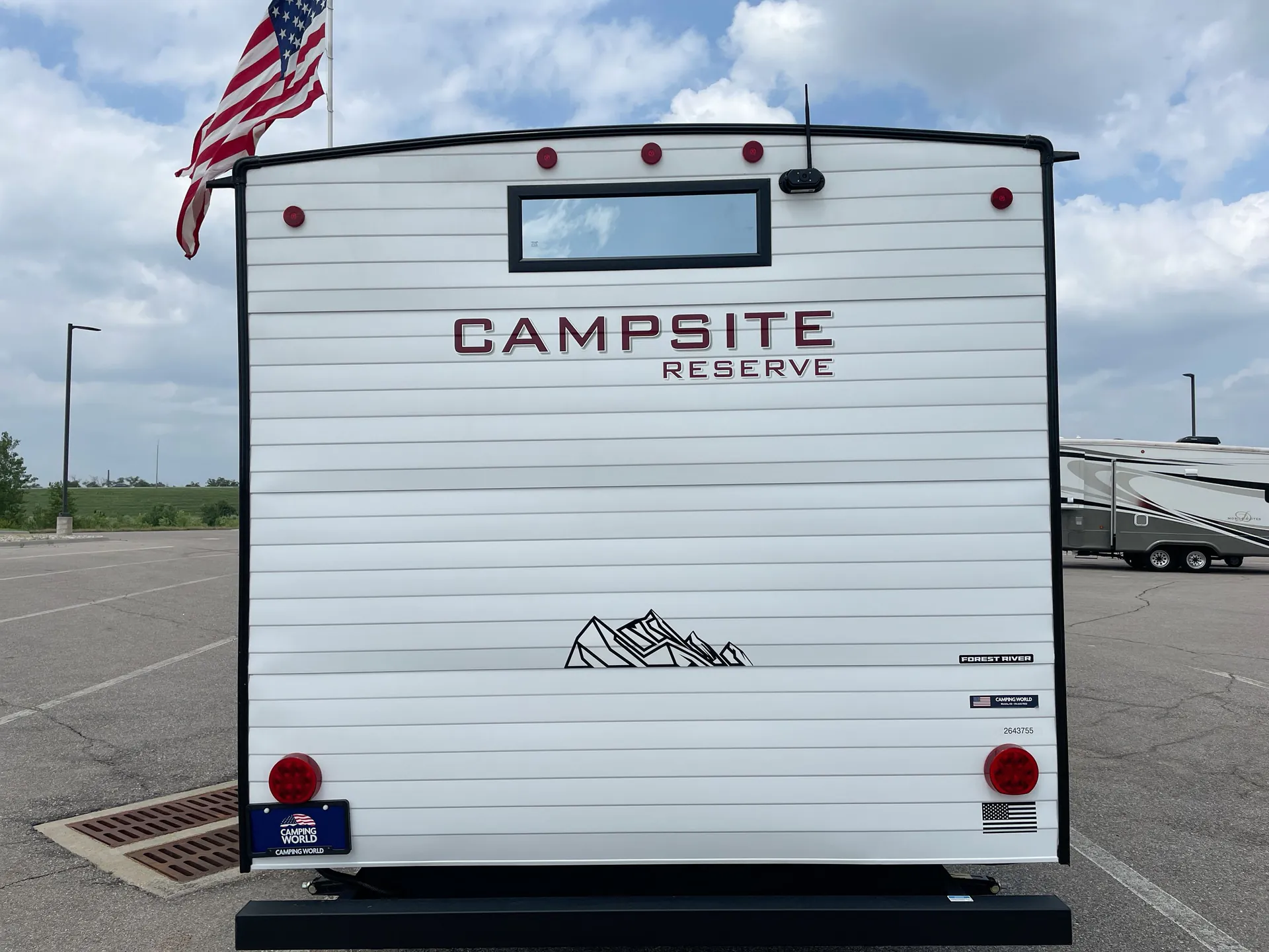 2027 Forest River Campsite Reserve 29TJ — backside