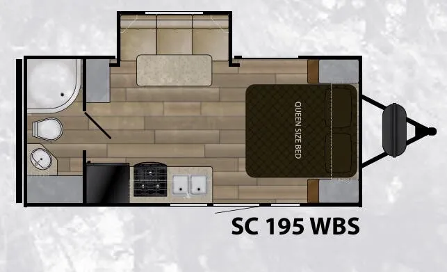 Cruiser RV Shadow Cruiser 195WBS floor plan