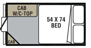 Forest River Viking Express 9.0 floor plan