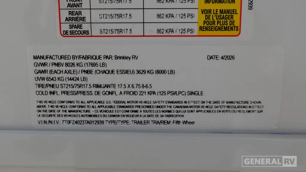 2026 Brinkley Model Z 3600, Photos photo 32