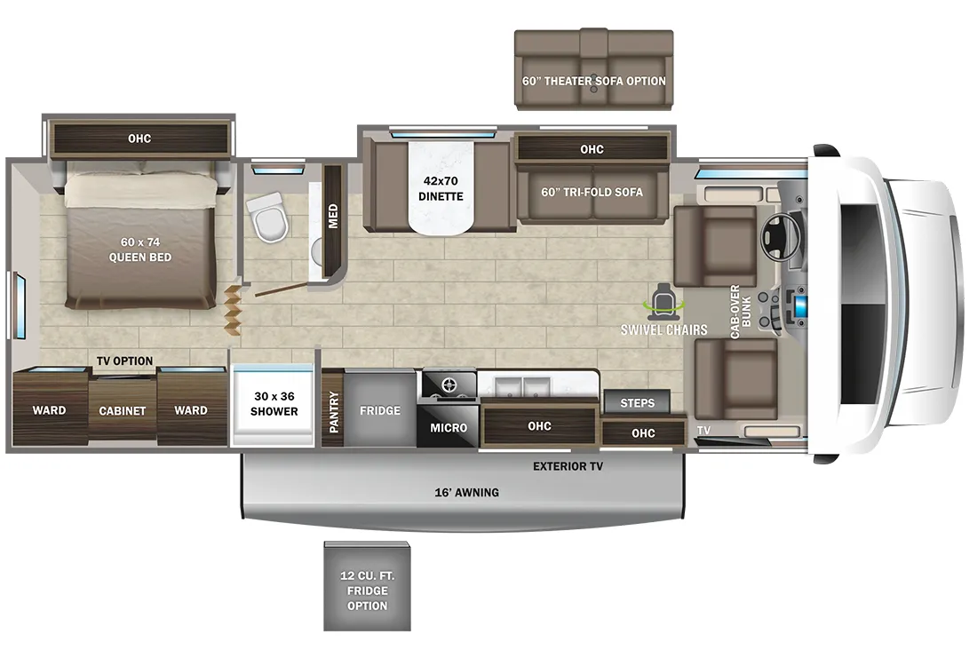 Entegra Coach Esteem 29V floor plan