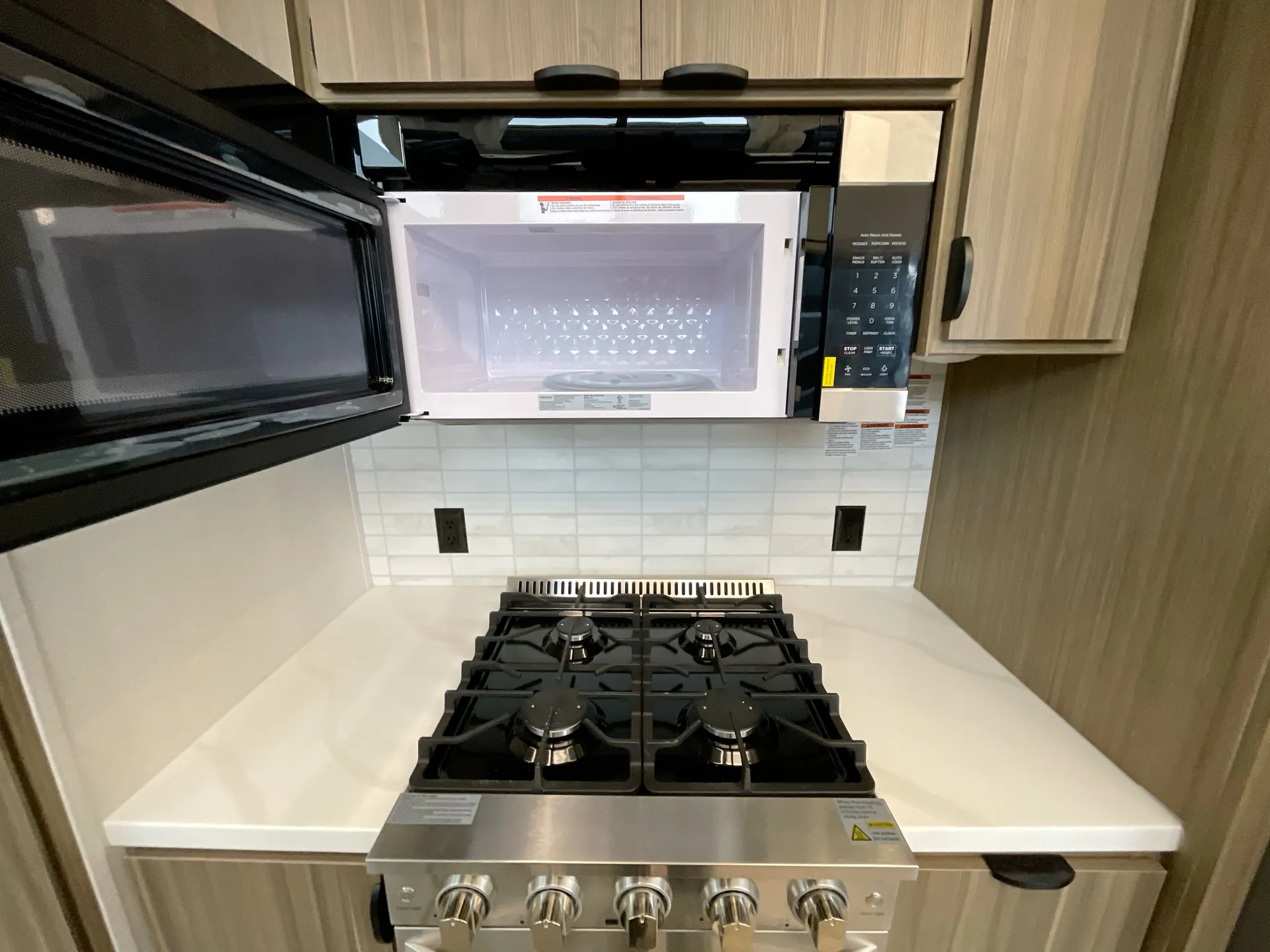 2026 Forest River Wildwood Grand Lodge 42ZEN — stove oven
