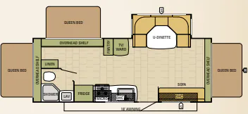 Starcraft Travel Star 239TBS floor plan
