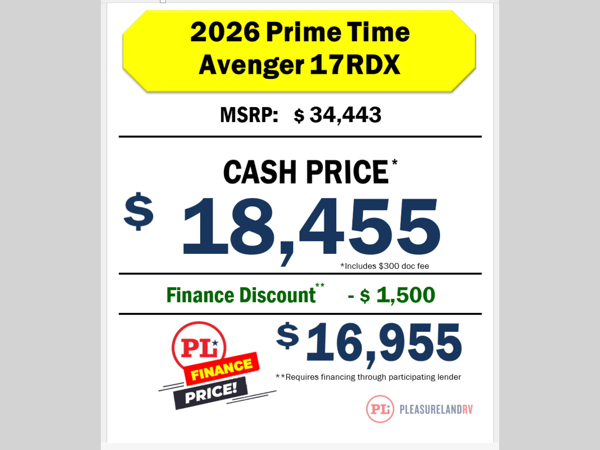 2027 Forest River Avenger LT 17RDX - Photo 3