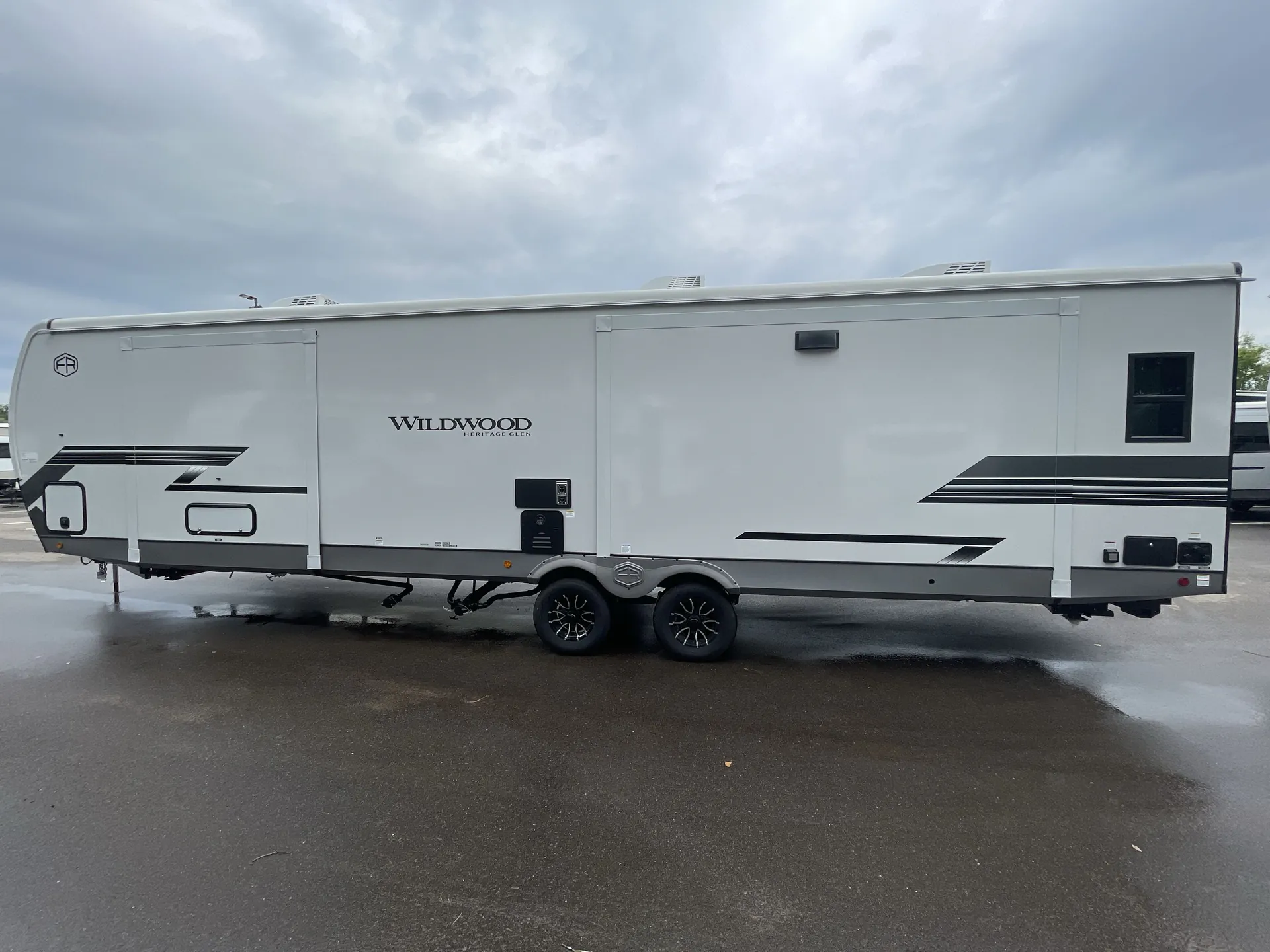 2027 Forest River Wildwood Heritage Glen 308RL — off campside