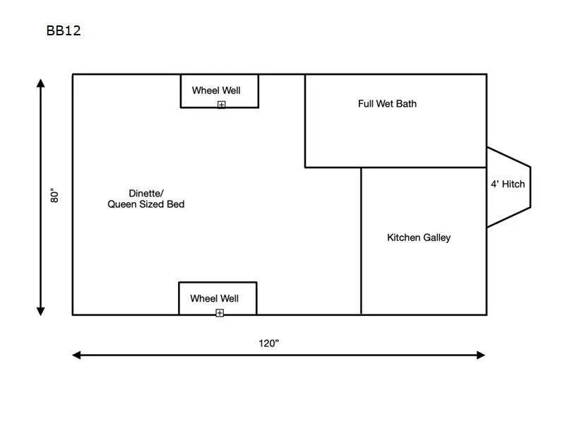 2024 Modern Buggy Big Buggy BB12 - Floor plan