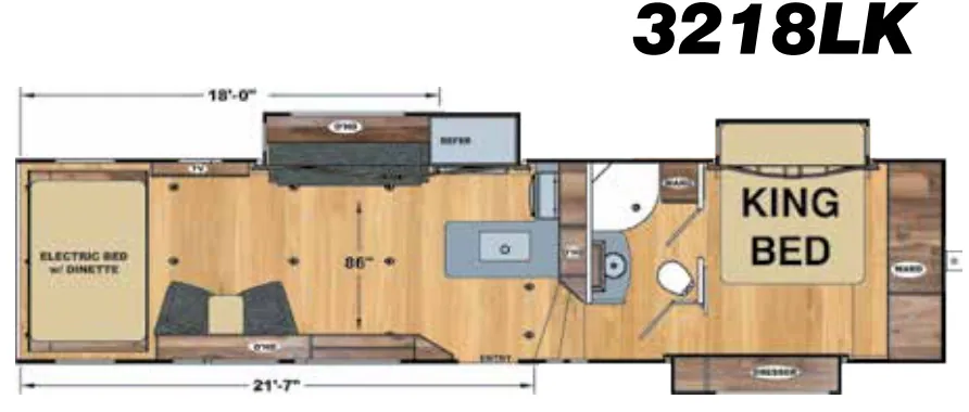 Eclipse Stellar 3218LK floor plan