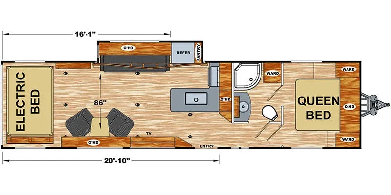 Eclipse Attitude 3016GS floor plan