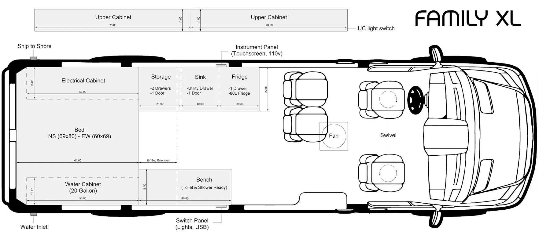 The Vansmith Family XL BASE floor plan