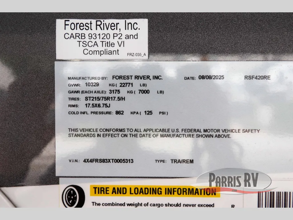 2026 Forest River RiverStone 420RE, Photos photo 49