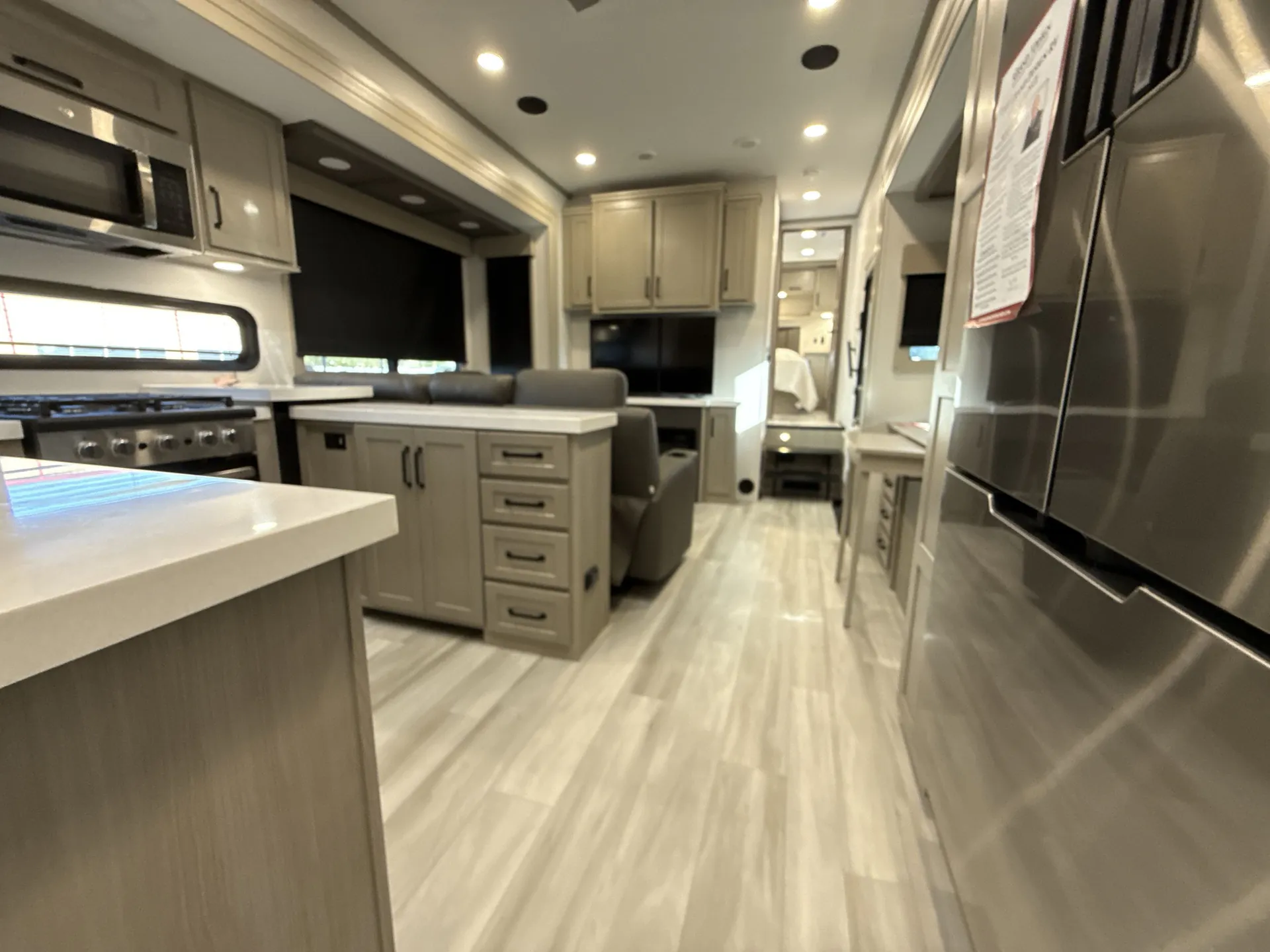 2026 Grand Design Momentum M-Class 392M — living area main