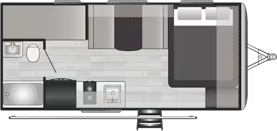 Keystone Springdale Mini 1800BH floor plan