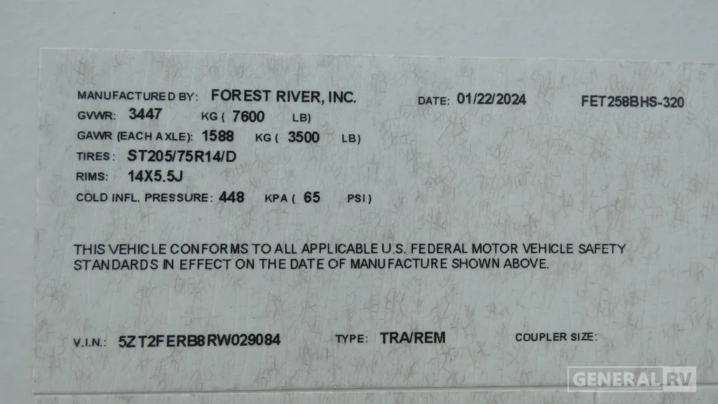 2024 Coachmen Freedom Express Ultra Lite 258BHS, Photos photo 28