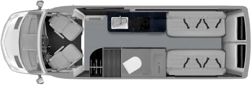 Grech RV Terreno-ion AWD TWIN BED floor plan