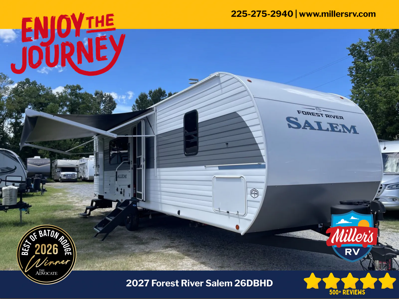 2027 Forest River Salem 26DBHD dealer photo 1 from Miller's RV