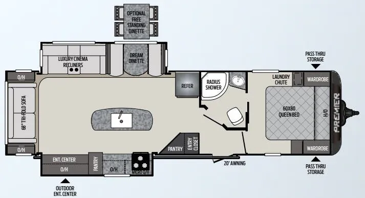 Keystone Premier 30RIPR exterior