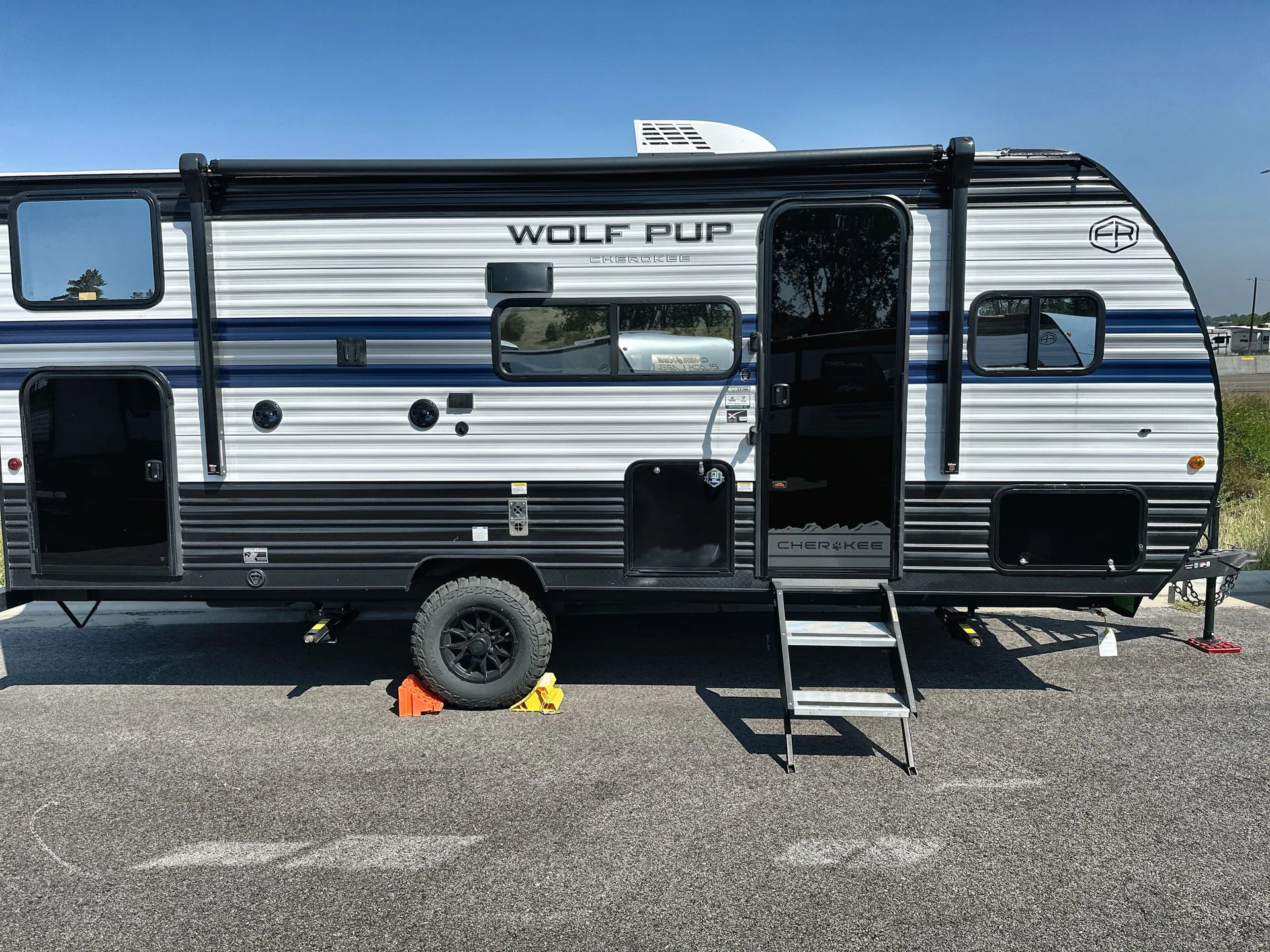 2027 Forest River Cherokee Wolf Pup 17JW — campside
