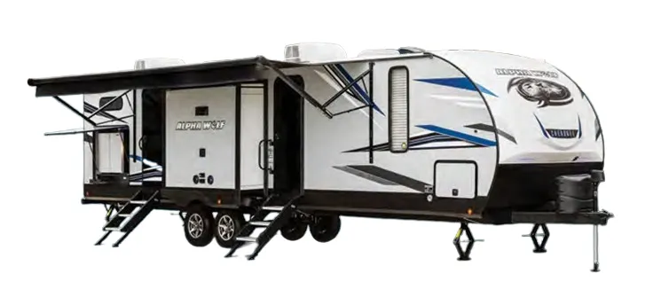 Forest River Cherokee Alpha Wolf 28FK-L exterior