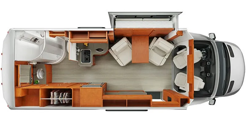 2022 Leisure Travel Unity U24MB - Floor plan