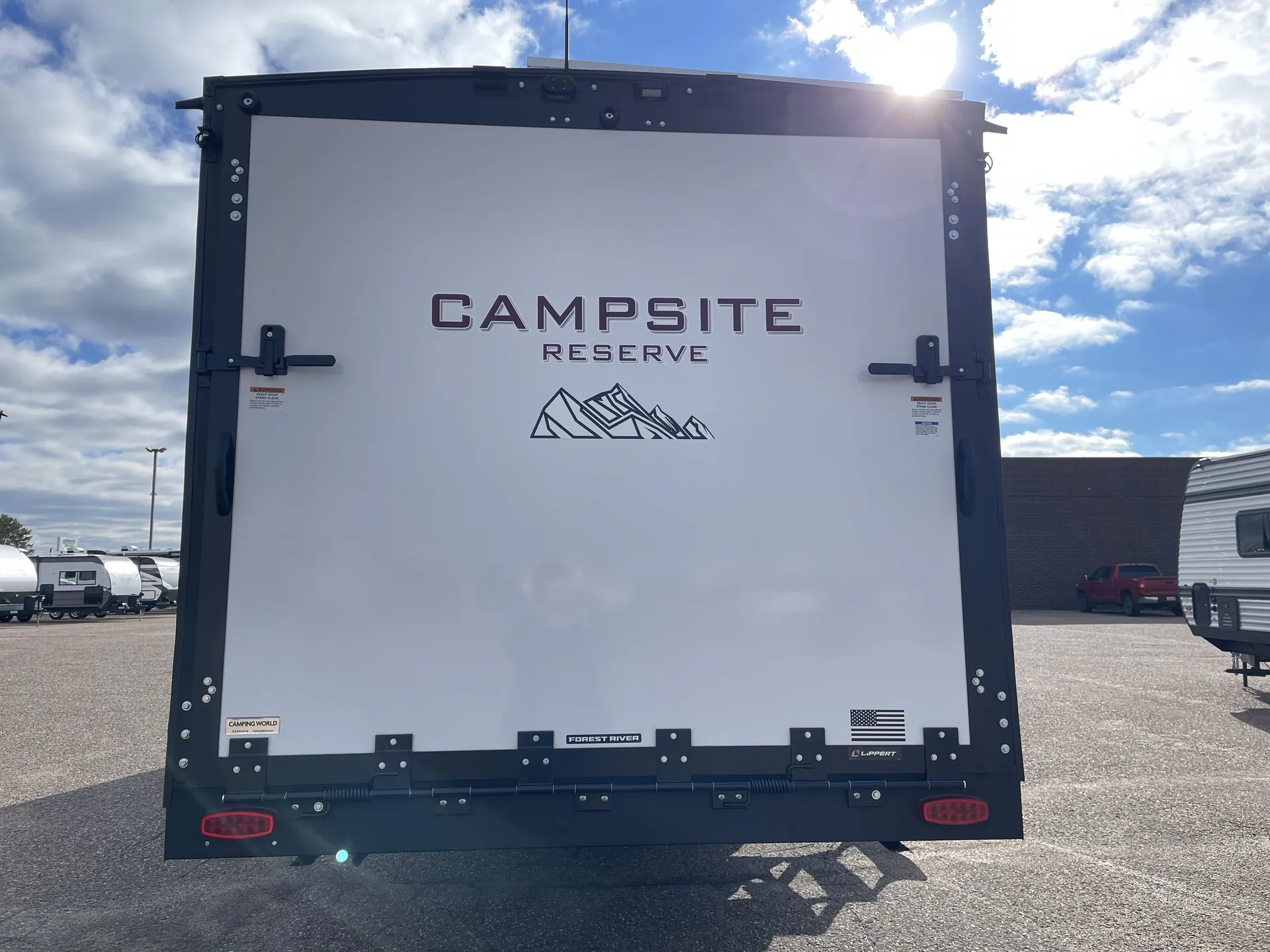 2026 Forest River Campsite Reserve 28SW — backside