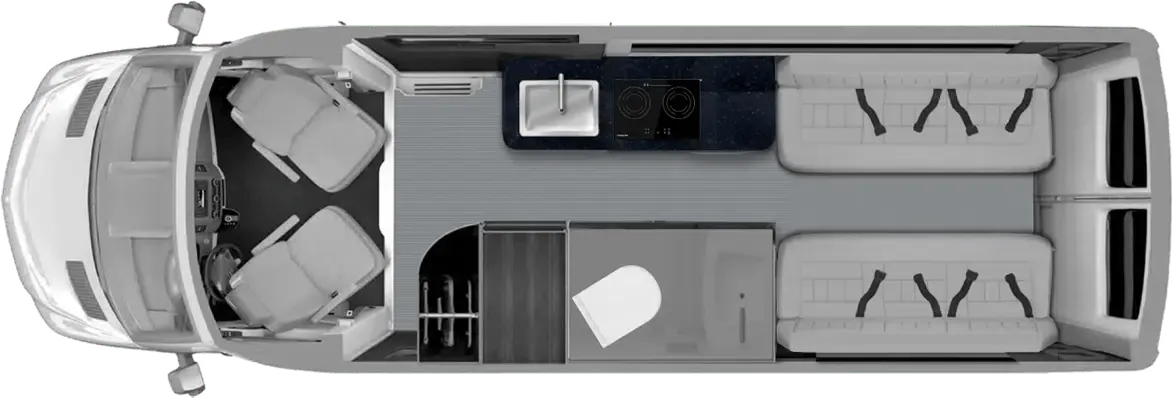 Grech RV Terreno-ion AWD TWIN BED floor plan