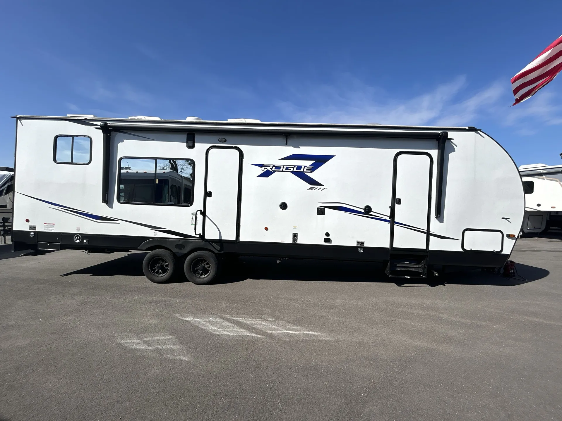 2024 Forest River Vengeance Rogue SUT 29SUT — campside