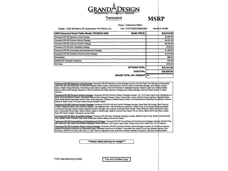 2026 Grand Design Transcend Xplor 19BHK - Photo 3