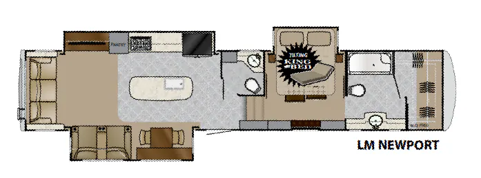 Heartland Landmark LM Newport floor plan