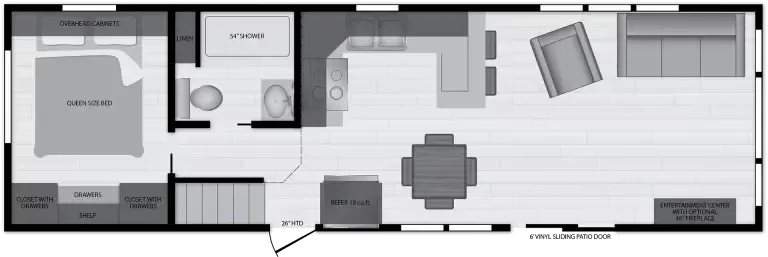 Kropf Lakeside 8006BA floor plan